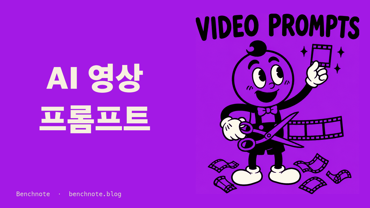 AI 영상 프롬프트 — 실제로 쓴 프롬프트와 그 결과 (2026)