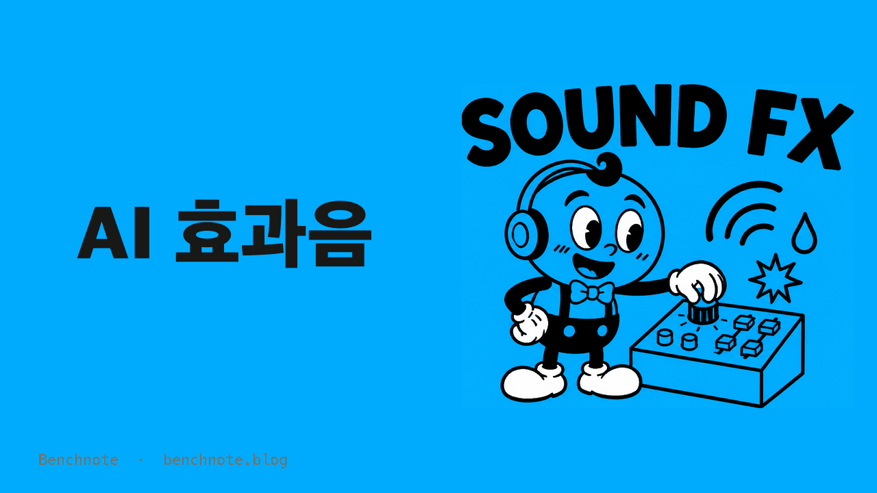 AI 효과음, 생성 대신 코드로 만든 기록 — 크레딧 0에 음량(LUFS)까지 맞춘 방법 (2026)